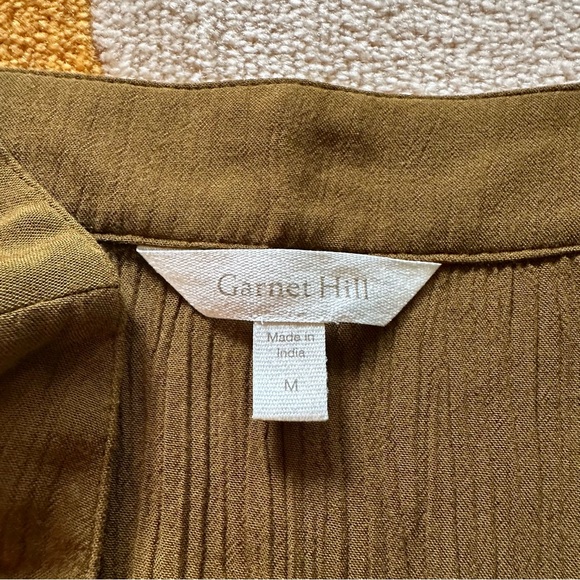 Garnet Hill button-down blouse - Picture 3 of 5